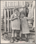 Two of Mrs. Brown's grandchildren, Shenandoah National Park, Virginia, Old Rag