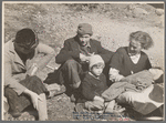 Dicee Corbin with some of her children and grandchildren, Shenandoah National Park, Virginia