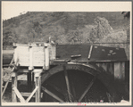 Waterwheel of mill, Nethers, Virginia