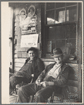 Citizens of Nethers in front of post office, Virginia