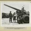 Members of the Polish A.T.S. went along with the gunners on the big manoeuvers to provide canteen services for battle-weary men.