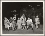Mary Martin (seated, extreme right)  in the stage production One Touch of Venus
