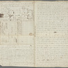 Letter to Susan Phillips dated October 16, 1797: including a sketch of the floorplan for Camilla Cottage, Westhumble