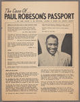 The Case of Paul Robeson's Passport