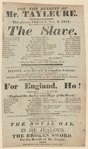 Liverpool (Eng.) theatres programs and ephemera, 1818-1837