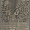 Newspaper clipping with image of the Croton reservoir gatekeeper