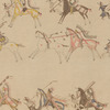 Native American muslin painting