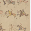 Native American muslin painting