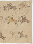 Native American muslin painting