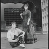 Mandy Patinkin and Bernadette Peters in rehearsal for the stage production Sunday in the Park With George