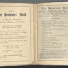 Brownies' book, Vol. 1, no. 4, [Title page and Contents]