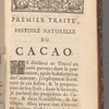 Histoire naturelle du cacao, et du sucre, divisée en deux traités, qui contiennent plusieurs faits nouveaux, & beaucoup d'observations également curieuses & utiles