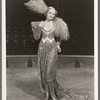 Unidentified showgirl in the stage production Jumbo