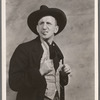 Jimmy Durante (as Claudius B. Bowers) in the stage production Jumbo