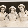 Unidentified showgirls in the stage production Jumbo