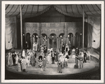 Scene showing set design by Albert Johnson in the stage production Jumbo