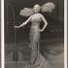 Unidentified showgirl in the stage production Jumbo
