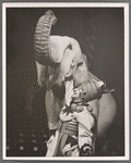 Jimmy Durante and Rosie the elephant in the stage production Jumbo