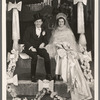 Donald Novis and Gloria Grafton [on wedding float] in the stage production Jumbo
