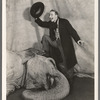 Jimmy Durante and Rosie the elephant in the stage production Jumbo