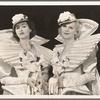 Unidentified showgirls in the stage production Jumbo