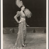 Unidentified showgirl in the stage production Jumbo