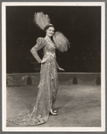 Unidentified showgirl in the stage production Jumbo