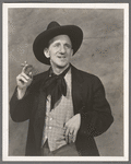 Jimmy Durante (holding cigar) in the stage production Jumbo