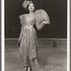 Unidentified showgirl in the stage production Jumbo