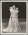 Unidentified showgirl in the stage production Jumbo