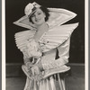 Unidentified showgirl in the stage production Jumbo