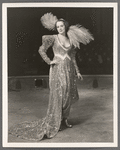 Unidentified showgirl in the stage production Jumbo