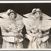 Unidentified showgirls in the stage production Jumbo