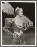Unidentified showgirl in the stage production Jumbo