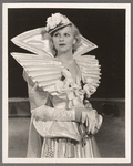 Unidentified showgirl in the stage production Jumbo