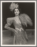 Unidentified showgirl in the stage production Jumbo