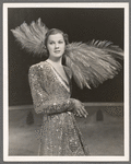 Unidentified showgirl in the stage production Jumbo