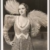 Unidentified showgirl in the stage production Jumbo