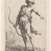 Man with Bow, Pointing to the Right