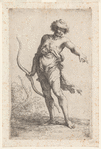 Man with Bow, Pointing to the Right