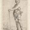 Soldier, Standing, Holding a Pike with Both Hands