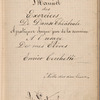 Manuel des exercices de danse théâtrale