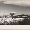 Winter landscape. Coos County, New Hampshire?