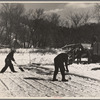 Cutting ice on the Ottaquetchee [Ottauquechee] River, Coos County, New Hampshire