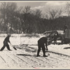 Cutting ice on the Ottaquetchee [Ottauquechee] River, Coos County, New Hampshire