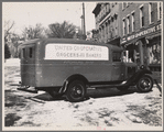 One of a fleet of trucks owned by United Cooperative Society, Fitchburg, Massachusetts