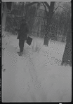 Unidentified person in the snow