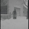 Unidentified person in the snow