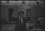 Unidentified person in rehearsal
