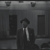 Unidentified person in rehearsal